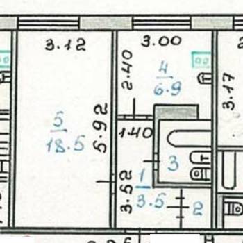 Продается 1-комнатная квартира, 35,7 м²
