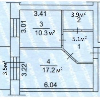 Сдается 1-комнатная квартира, 40 м²