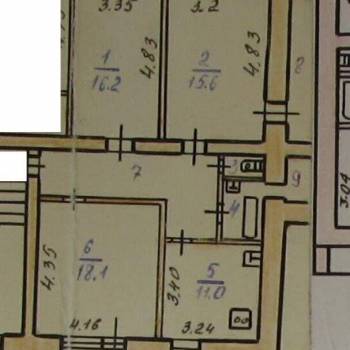Продается 3-х комнатная квартира, 83 м²