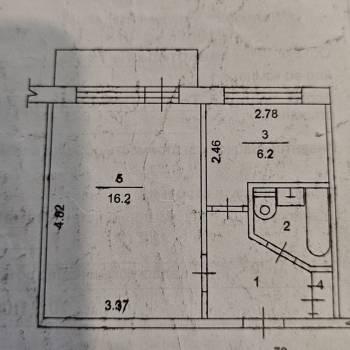 Продается 1-комнатная квартира, 29,1 м²
