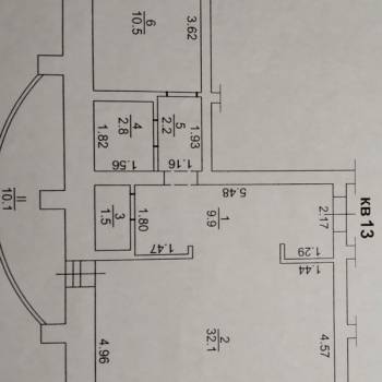 Продается 2-х комнатная квартира, 59 м²