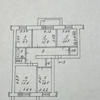 Сдается Многокомнатная квартира, 85 м²