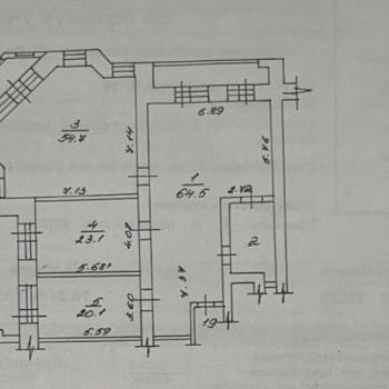 Продается 3-х комнатная квартира, 172 м²