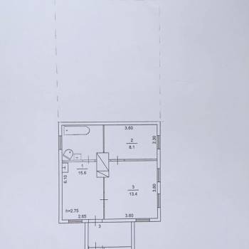 Продается 2-х комнатная квартира, 38 м²