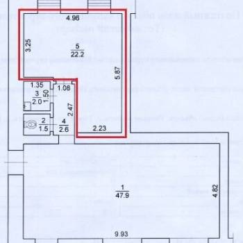 Сдается Нежилое помещение, 22 м²
