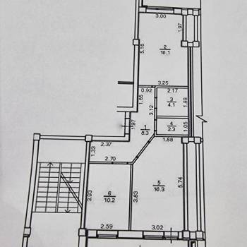 Продается 2-х комнатная квартира, 61,4 м²