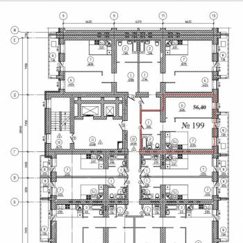 Продается 2-х комнатная квартира, 56,4 м²