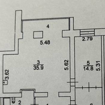 Сдается 2-х комнатная квартира, 77 м²