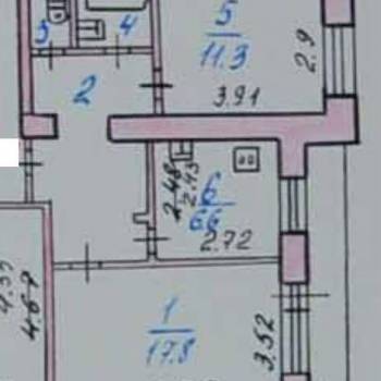 Продается 2-х комнатная квартира, 47,7 м²