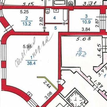 Продается 3-х комнатная квартира, 72 м²