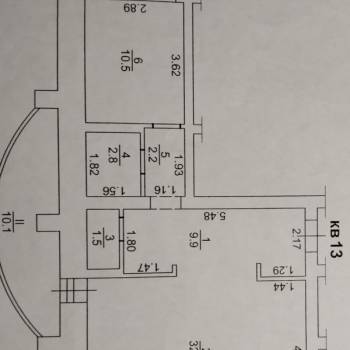 Продается 1-комнатная квартира, 59 м²