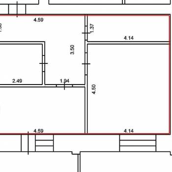 Продается 1-комнатная квартира, 53 м²