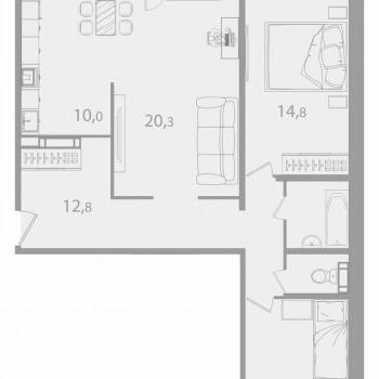 Продается 3-х комнатная квартира, 84,4 м²