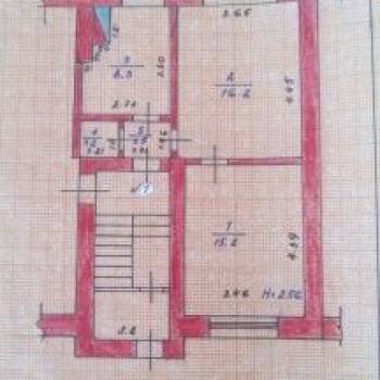 Продается 1-комнатная квартира, 43 м²