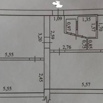 Продается 3-х комнатная квартира, 60 м²