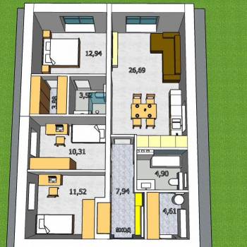 Продается Дом, 95 м²