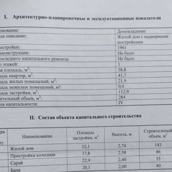 Продается Дом, 52 м²