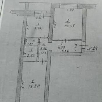 Продается 1-комнатная квартира, 48,1 м²