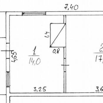 Продается 1-комнатная квартира, 31 м²