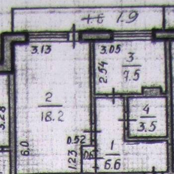 Продается 1-комнатная квартира, 38 м²
