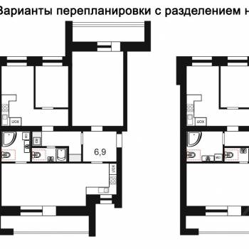 Продается 2-х комнатная квартира, 109,5 м²