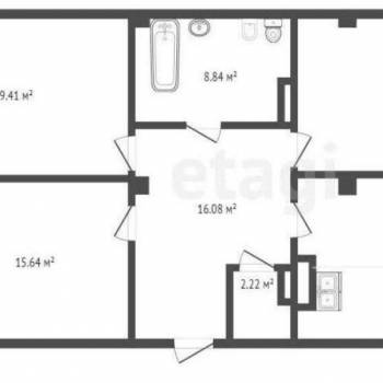Продается 3-х комнатная квартира, 110,6 м²