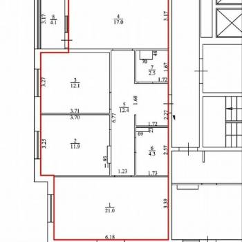 Продается 3-х комнатная квартира, 81,2 м²