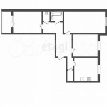 Продается 3-х комнатная квартира, 65,6 м²