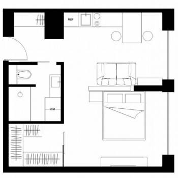 Продается 2-х комнатная квартира, 37,7 м²