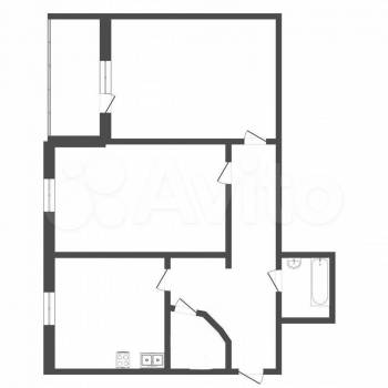 Продается 2-х комнатная квартира, 83 м²