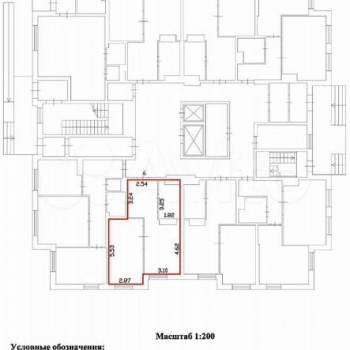 Продается 1-комнатная квартира, 43,4 м²