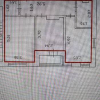 Продается 2-х комнатная квартира, 55,2 м²