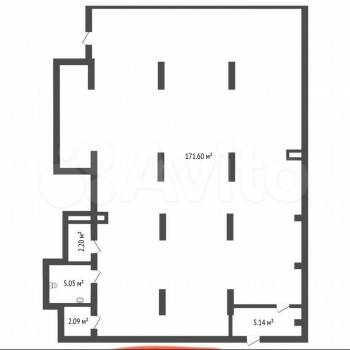 Продается Нежилое помещение, 183,6 м²