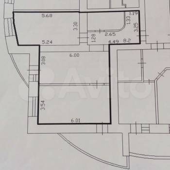 Продается 2-х комнатная квартира, 72,1 м²