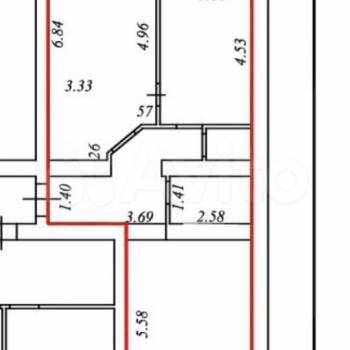 Продается 2-х комнатная квартира, 68,3 м²