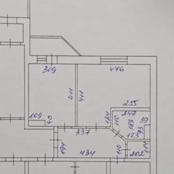 Продается 2-х комнатная квартира, 55 м²