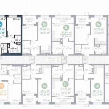 Продается 3-х комнатная квартира, 83,2 м²