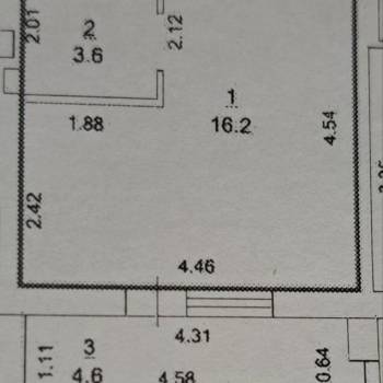 Продается 1-комнатная квартира, 24,4 м²