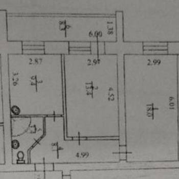 Продается 2-х комнатная квартира, 53 м²