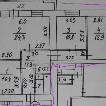 Продается 3-х комнатная квартира, 74,9 м²