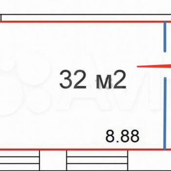 Продается Нежилое помещение, 32 м²