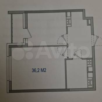 Сдается 1-комнатная квартира, 33 м²