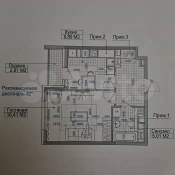 Сдается 1-комнатная квартира, 33 м²