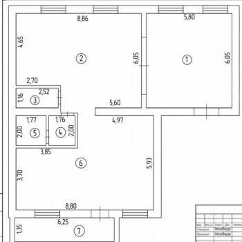 Продается 1-комнатная квартира, 145,5 м²