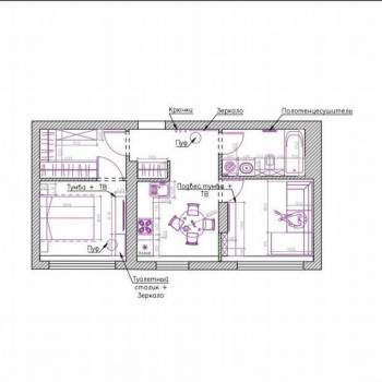 Продается 2-х комнатная квартира, 46 м²