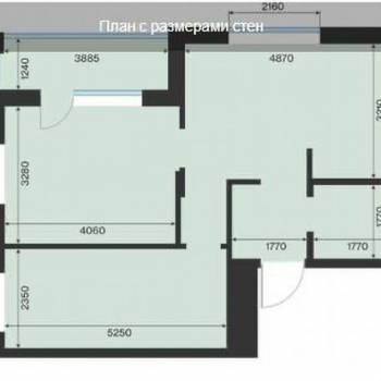 Продается 2-х комнатная квартира, 51,8 м²