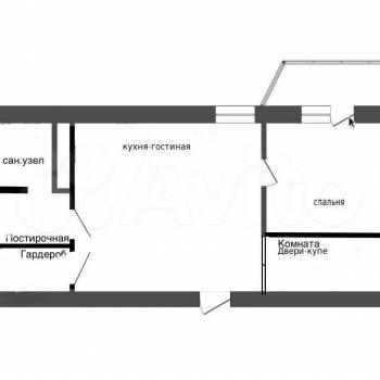 Сдается 2-х комнатная квартира, 70 м²