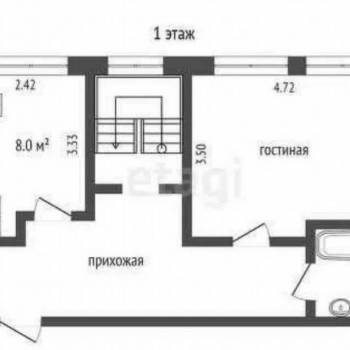 Продается Многокомнатная квартира, 97,3 м²