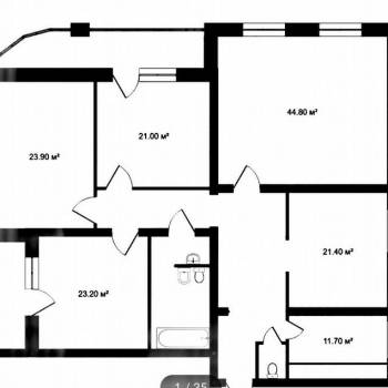Продается Многокомнатная квартира, 191 м²
