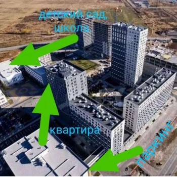 Продается 2-х комнатная квартира, 45 м²